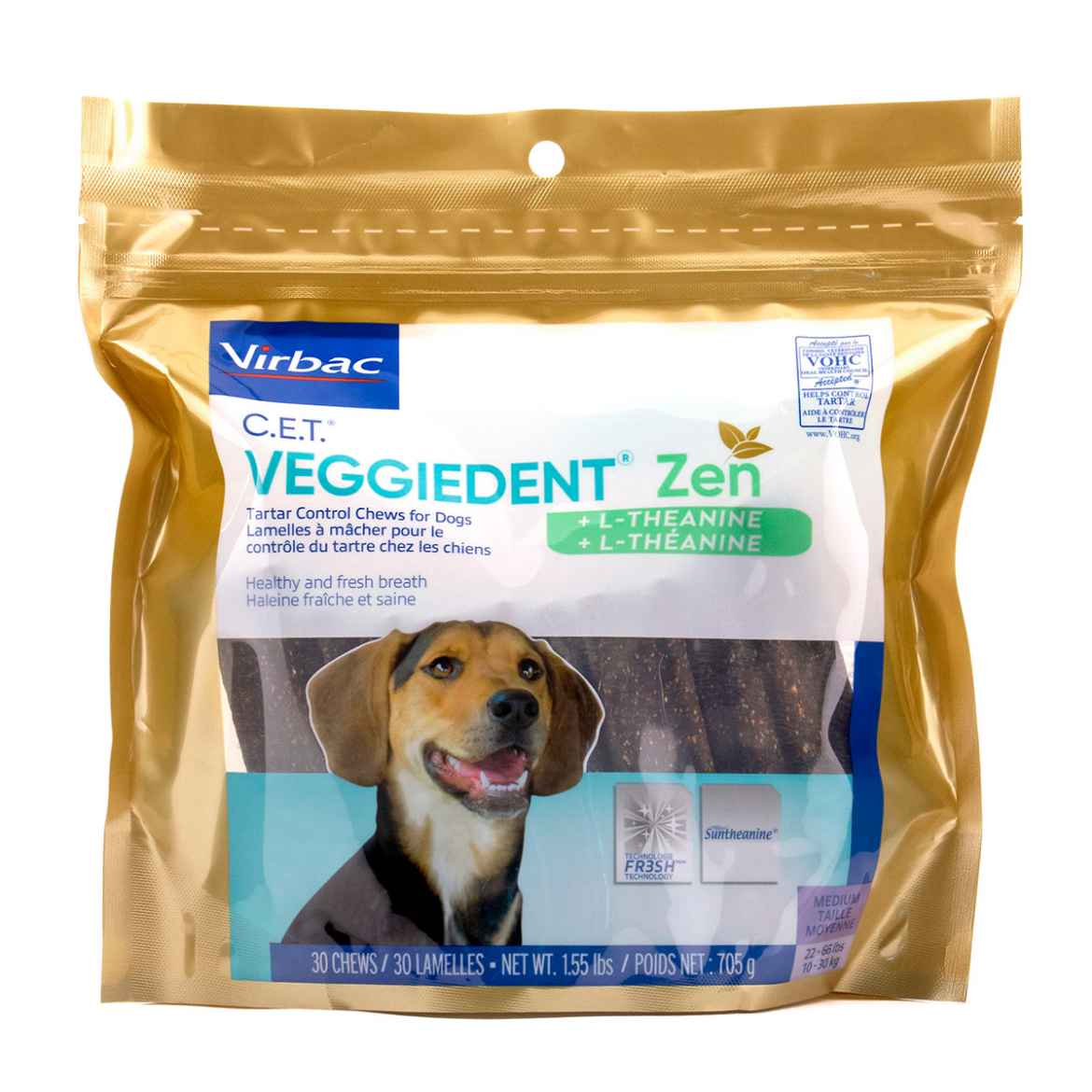 Picture of CET VEGGIEDENT ZEN TARTAR CHEWS MEDIUM - 30s