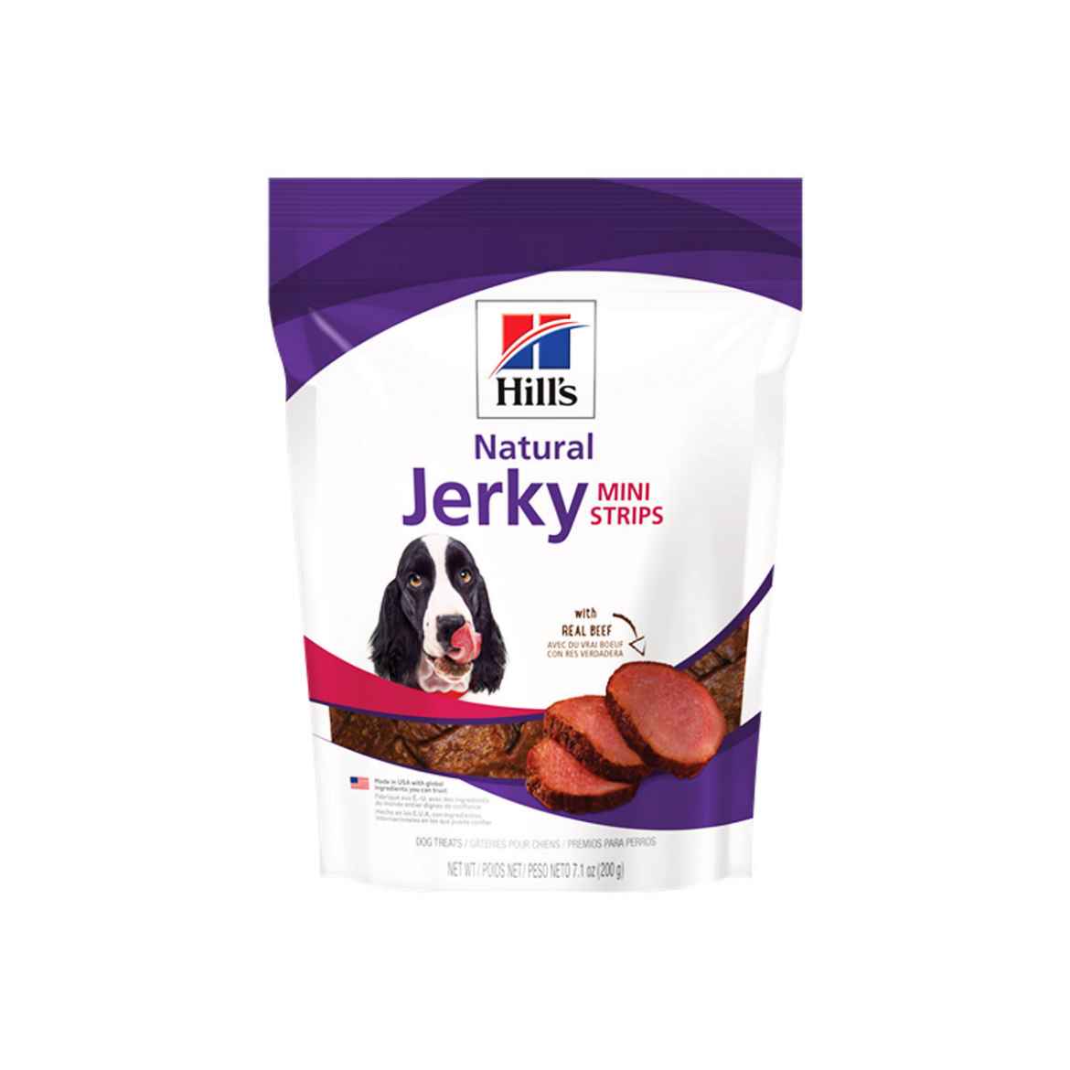 Picture of CANINE HILLS NATURAL TREATS JERKY MINI STRIPS w/ BEEF - 7.1oz