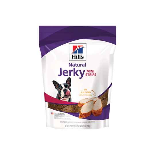 Picture of CANINE HILLS NATURAL TREATS JERKY MINI STRIPS w/ CHICKEN - 7.1oz