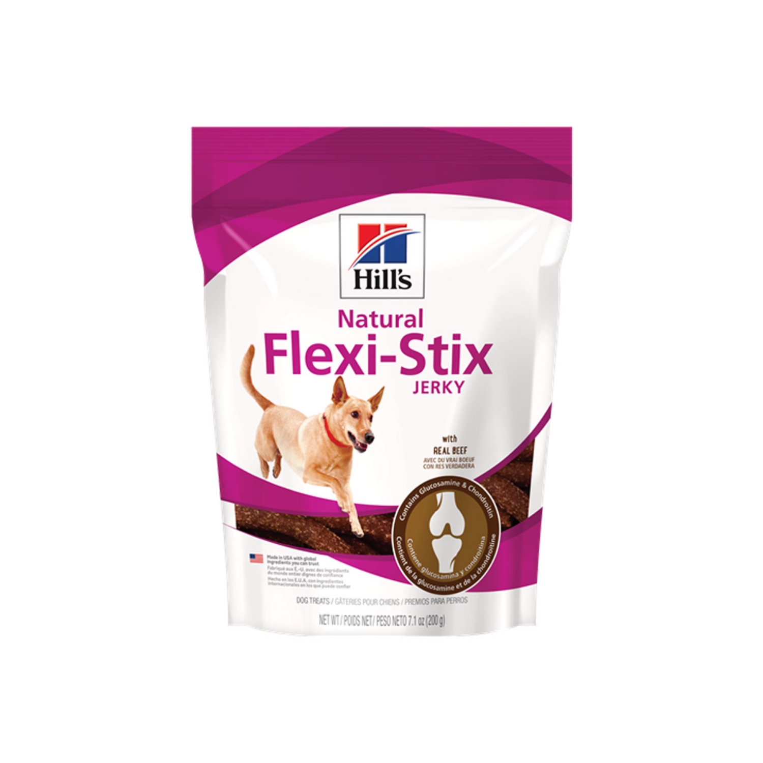 Picture of Hills Natural Flexi-Stix Real Beef Jerky Dog Treats - 7.1oz
