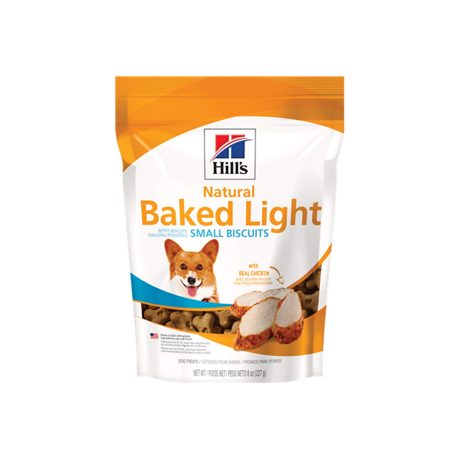 Picture of Hills Natural Baked Light Biscuits with Real Chicken Small Dog Treats - 8oz