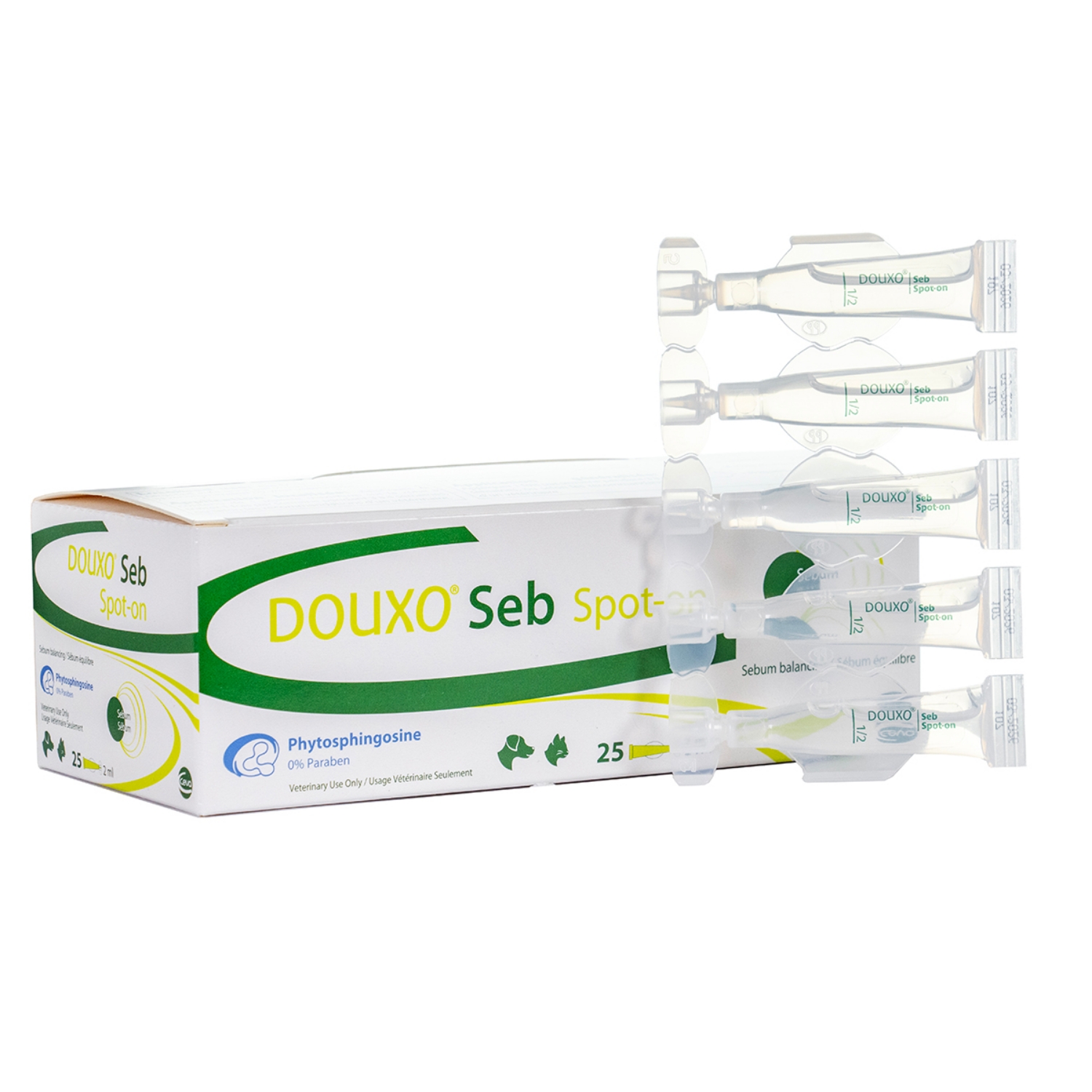 Picture of DOUXO SEB SPOT-ON (PHYTOSPHINGOSINE) - 25 x 2ml 