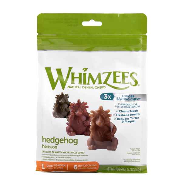 Picture of TREAT CANINE Whimzees Hedgehogs Large - 6/bag