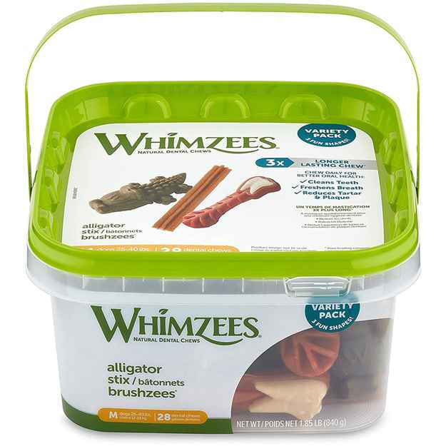 Picture of TREAT CANINE Whimzees Variety Pack Medium  - 28/pc