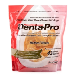 Picture of DENTA PRO PREMIUM ORAL CHEW for DOGS MEDIUM 12oz (340g) - 43s