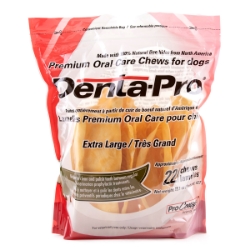 Picture of DENTA PRO PREMIUM ORAL CHEW for DOGS XLARGE 15.1oz (427g) - 22s