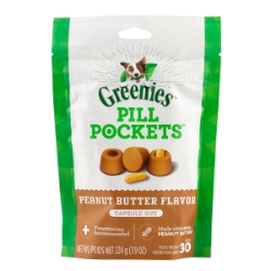 Picture of PILL POCKETS Dog Capsules Peanut Butter Flavor - 7.9oz / 225g