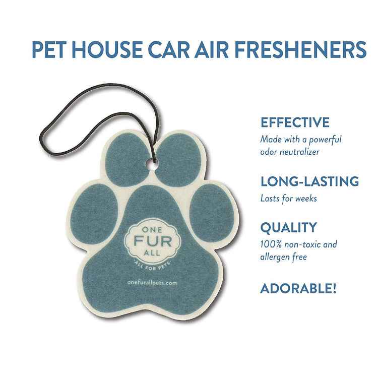 Picture of CAR FRESHENER PET HOUSE  One Fur All - Mediterranean Sea