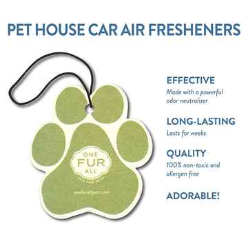Picture of CAR FRESHNER PET HOUSE  One Fur All - Citrus