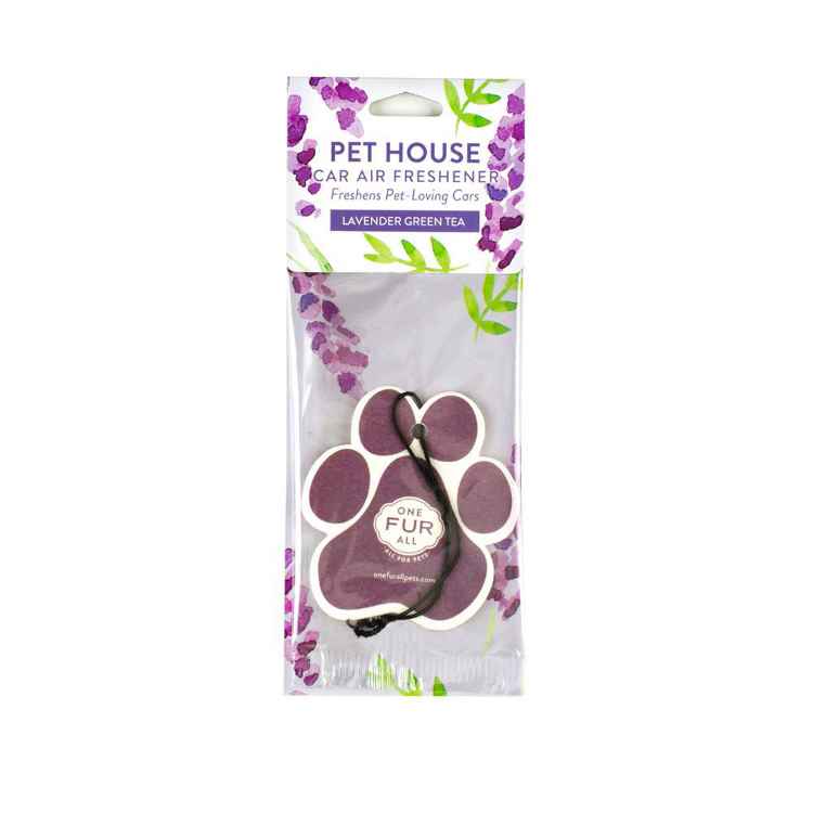 Picture of CAR FRESHENER PET HOUSE  One Fur All - Lavender Green Tea