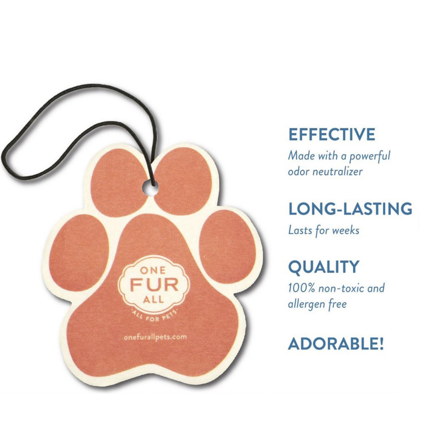 Picture of CAR FRESHENER PET HOUSE  One Fur All - Mango Peach