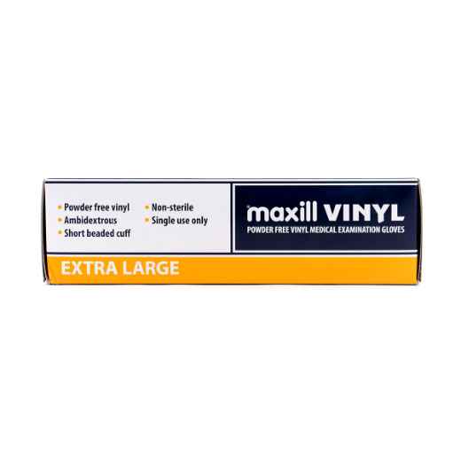 Picture of GLOVES EXAM VINYL POWDER FREE XLARGE - 100s