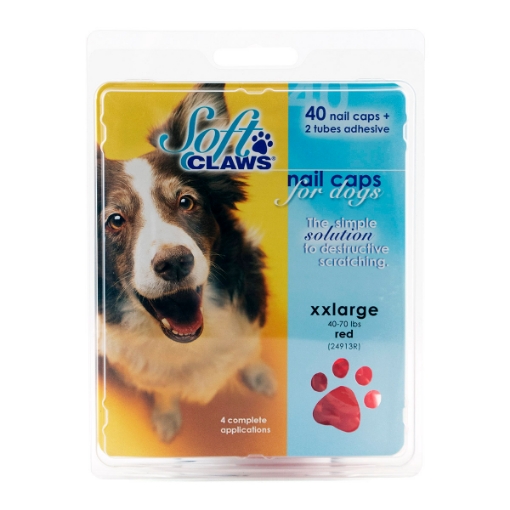 Picture of SOFT CLAWS TAKE HOME KIT CANINE XXLARGE - Red