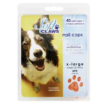 Picture of SOFT CLAWS TAKE HOME KIT CANINE XLARGE - Pink