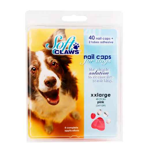 Picture of SOFT CLAWS TAKE HOME KIT CANINE XXLARGE - Pink