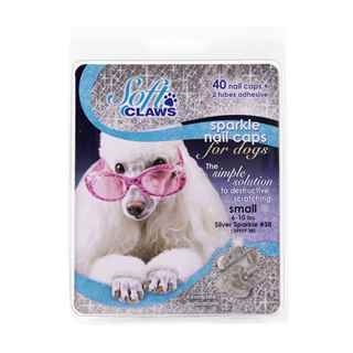 Picture of SOFT CLAWS TAKE HOME KIT CANINE SMALL - Silver Sparkle