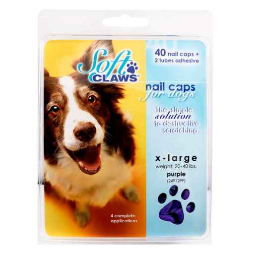 Picture of SOFT CLAWS TAKE HOME KIT CANINE XLARGE - Purple