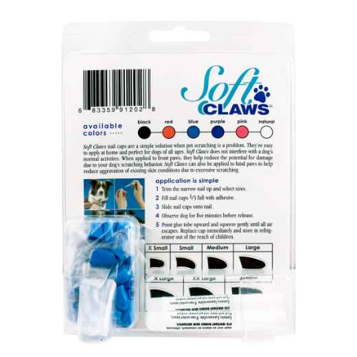 Picture of SOFT CLAWS TAKE HOME KIT CANINE XLARGE - Blue