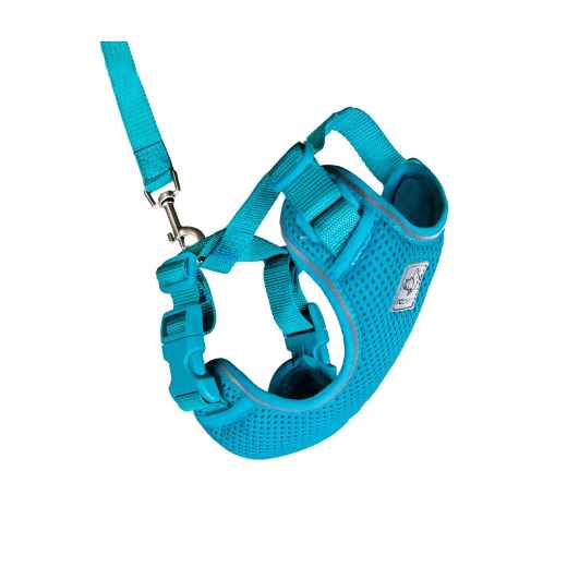 Picture of LEAD AND HARNESS COMBO FELINE RC ADVENTURE KITTY Large - Teal