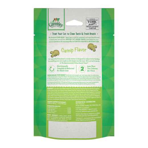 Picture of GREENIE FELINE DENTAL TREAT Catnip Flavor - 2.1oz/60g