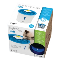 Picture of Catit Senses 2.0 Flower Fountain With Led Light (43747w)