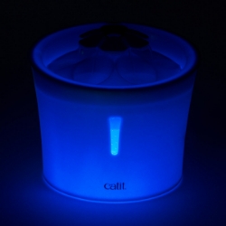 Picture of Catit Senses 2.0 Flower Fountain With Led Light (43747w)