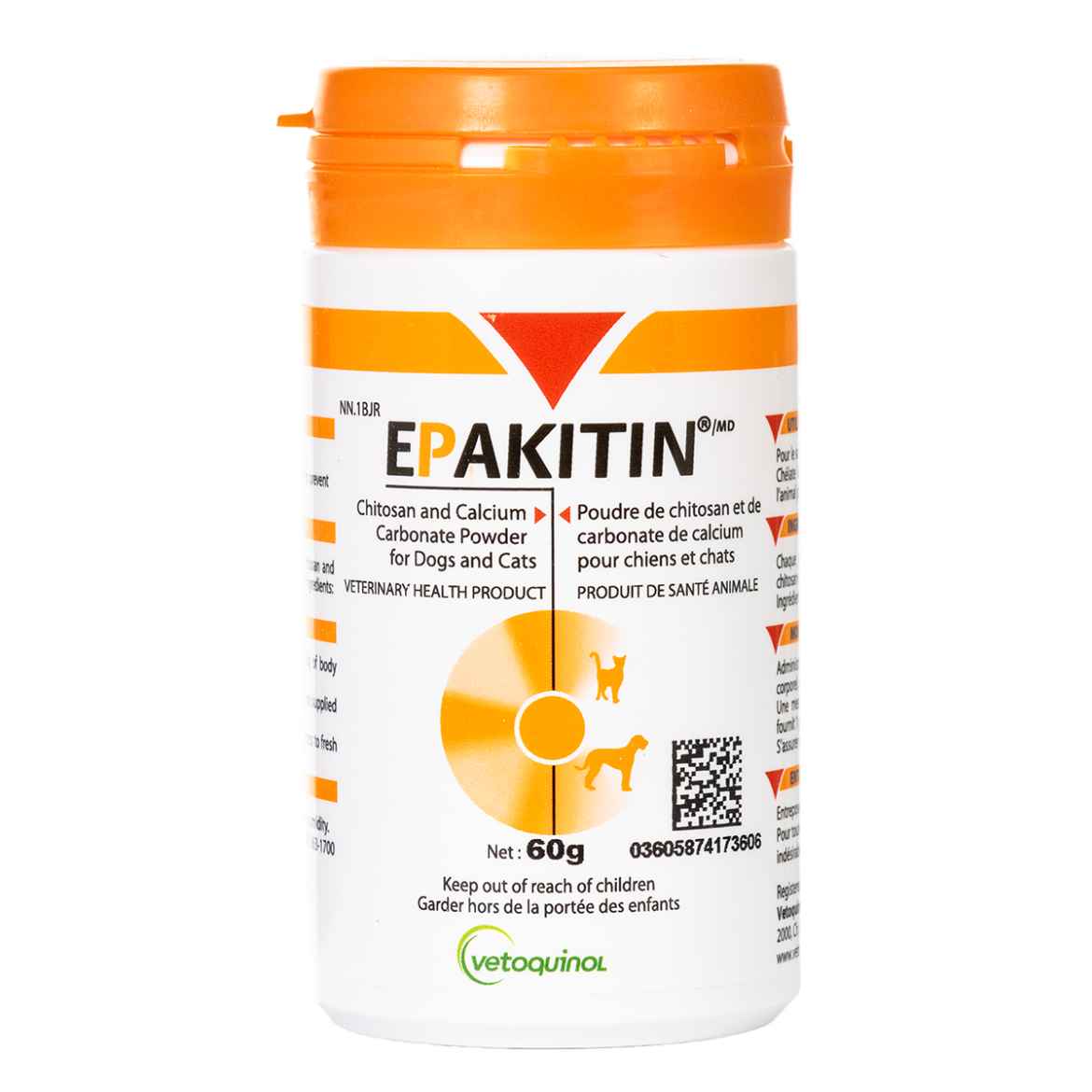 Picture of EPAKITIN CHITOSAN and CALCIUM CARBONATE POWDER - 60g