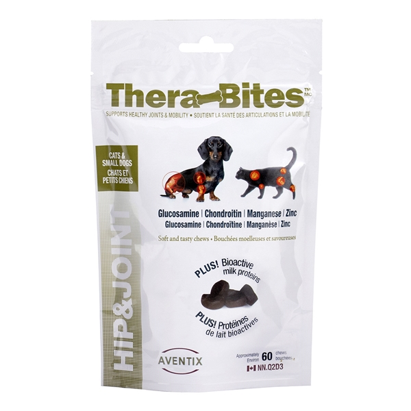 Picture of THERABITES HIP & JOINT SOFT CHEWS for CATS & SMALL DOGS - 60's