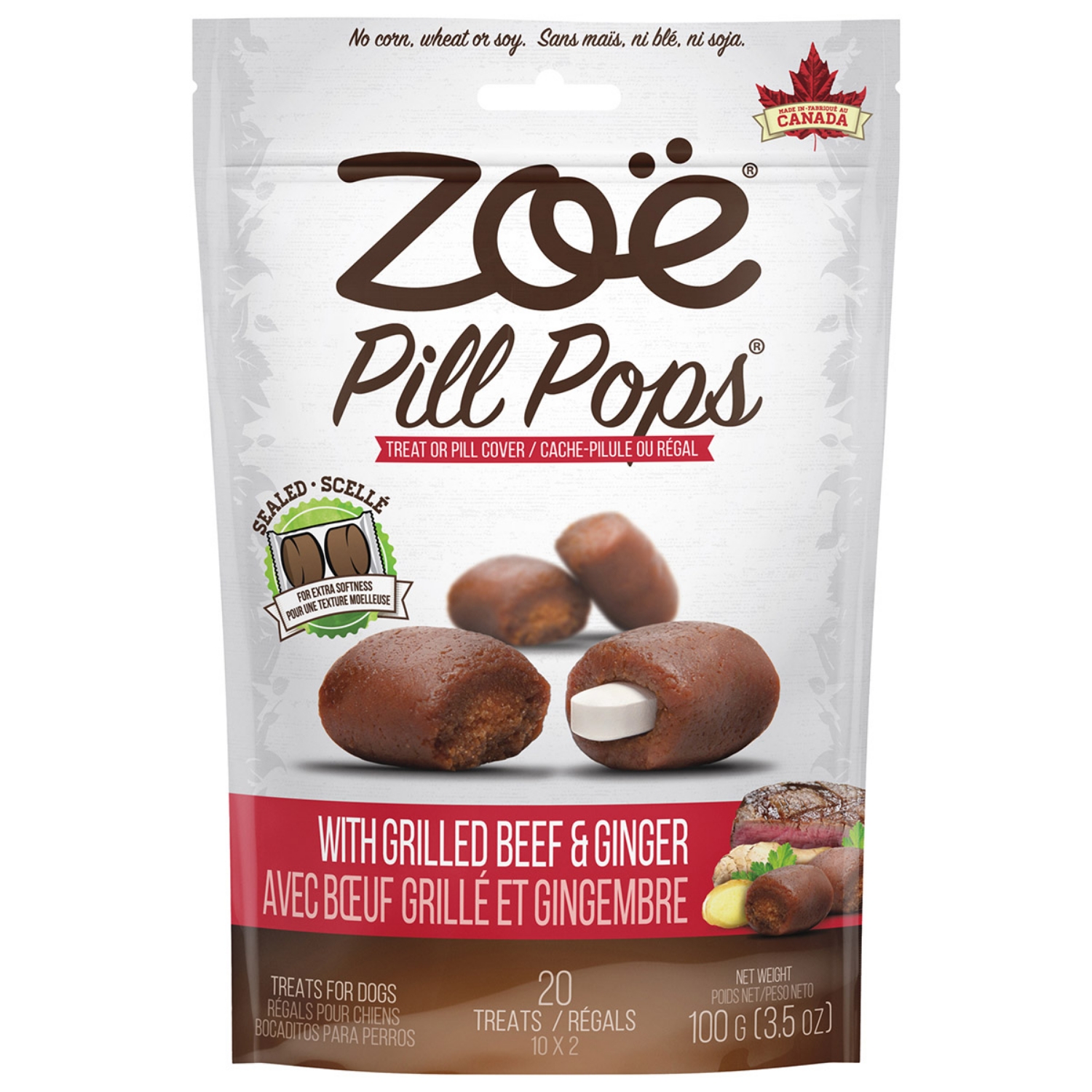Picture of ZOE PILL POPS Beef with Ginger - 100g/3.5oz
