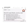 Picture of SCALPEL BLADES SS #10 STERILE Kruuse - 100/box