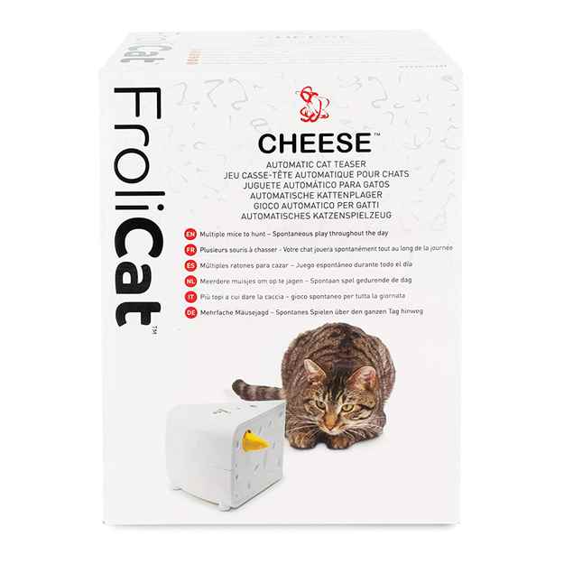 Picture of TOY CAT FROLICAT CHEESE Automatic Cat Teaser