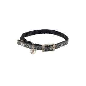 Show details for COLLAR FELINE ROGZ SAFETY PIN BUCKLE SPARKLECAT Adjustable Black- 1/4in x 10-12in Picture of COLLAR FELINE ROGZ SAFETY PIN BUCKLE SPARKLECAT Adjustable Black- 1/4in x 10-12in