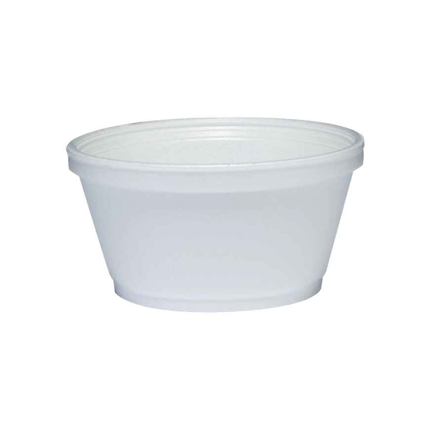 Picture of WATER/FOOD BOWL Disposable FOAM 8oz(J0975A) - 1000/cs