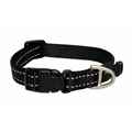 Picture of COLLAR CANINE ROGZ UTILITY SNAKE Black - 5/8in x 10-16in