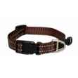 Picture of COLLAR CANINE ROGZ UTILITY LUMBERJACK Chocolate - 1in x 17-27.5in