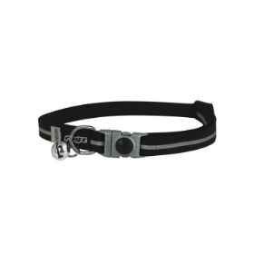 Show details for COLLAR FELINE ROGZ BREAK AWAY ALLEYCAT Adjustable Black - 3/8in x 8-12in Picture of COLLAR FELINE ROGZ BREAK AWAY ALLEYCAT Adjustable Black - 3/8in x 8-12in
