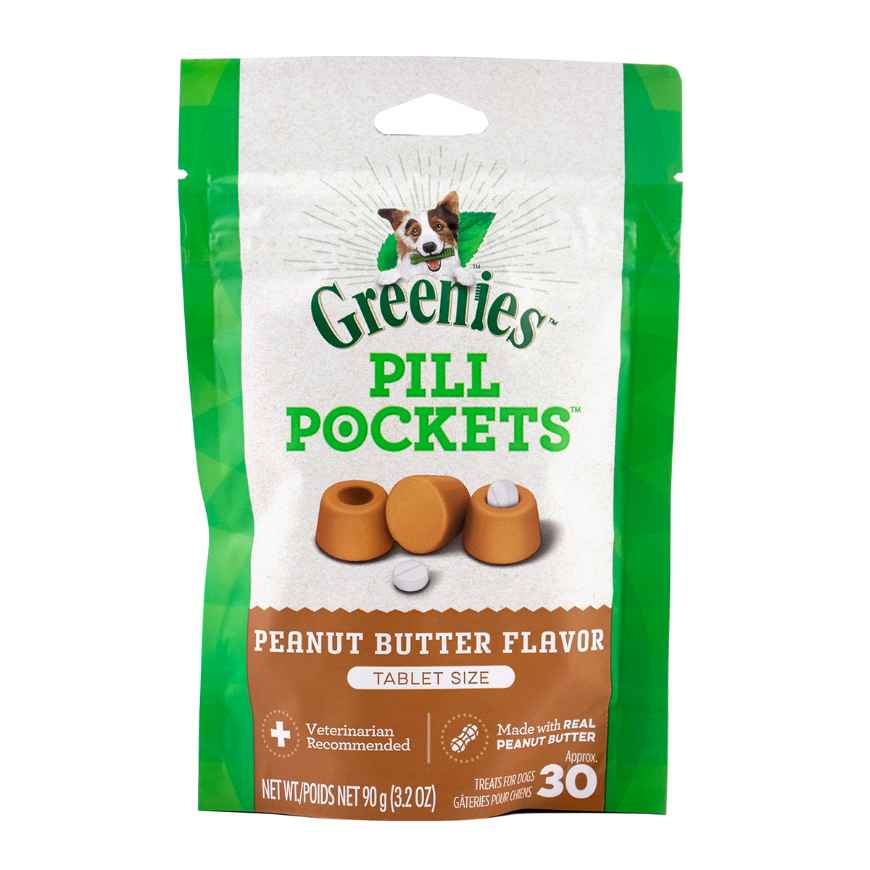 Picture of PILL POCKETS Dog Tablet Peanut Butter Flavor - 3.2oz / 90g