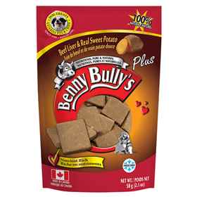 Picture of TREAT BEEF LIVER PLUS Sweet Potato Benny Bullys - 2.1oz/58g