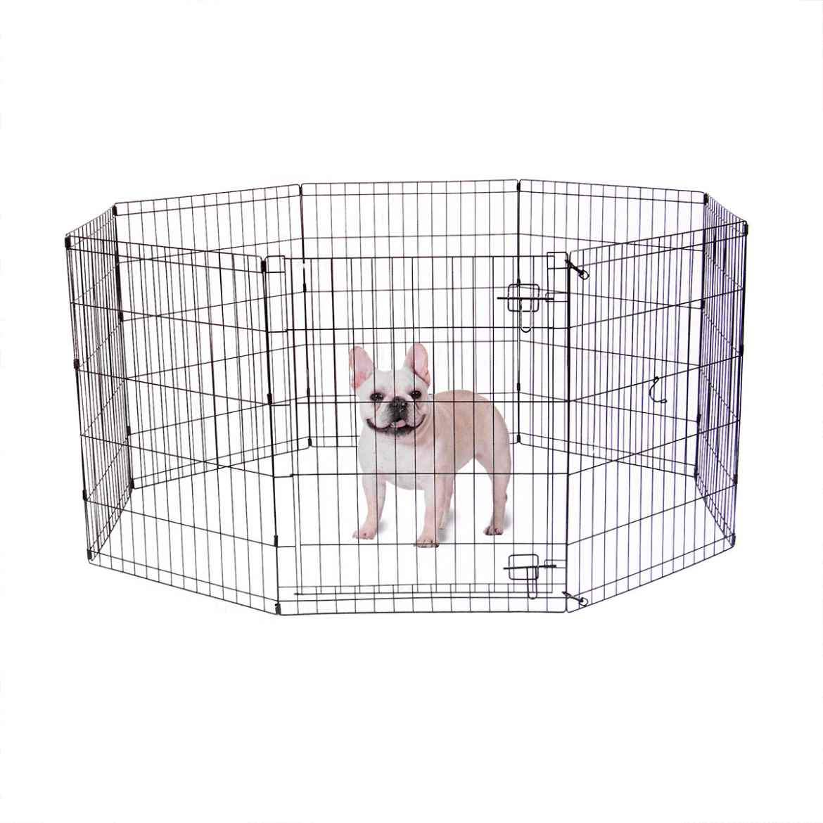 Picture of EXERCISE PEN Simply Essential BLACK Medium - 8 panels  24inW x 30inH