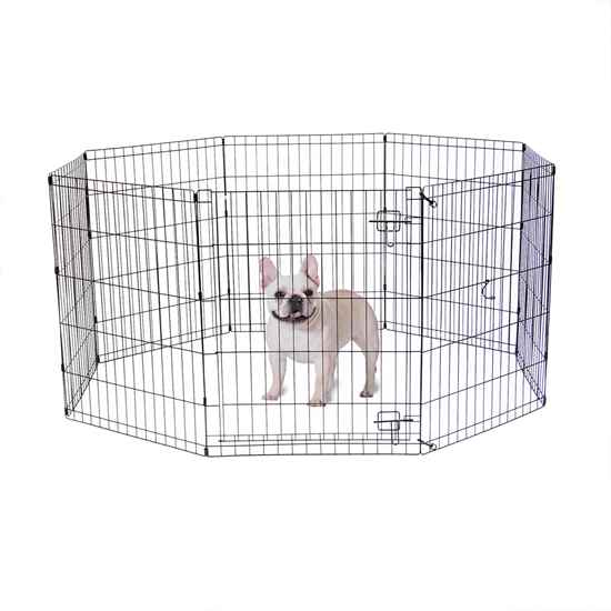 Picture of EXERCISE PEN Simply Essential BLACK Medium - 8 panels  24inW x 30inH