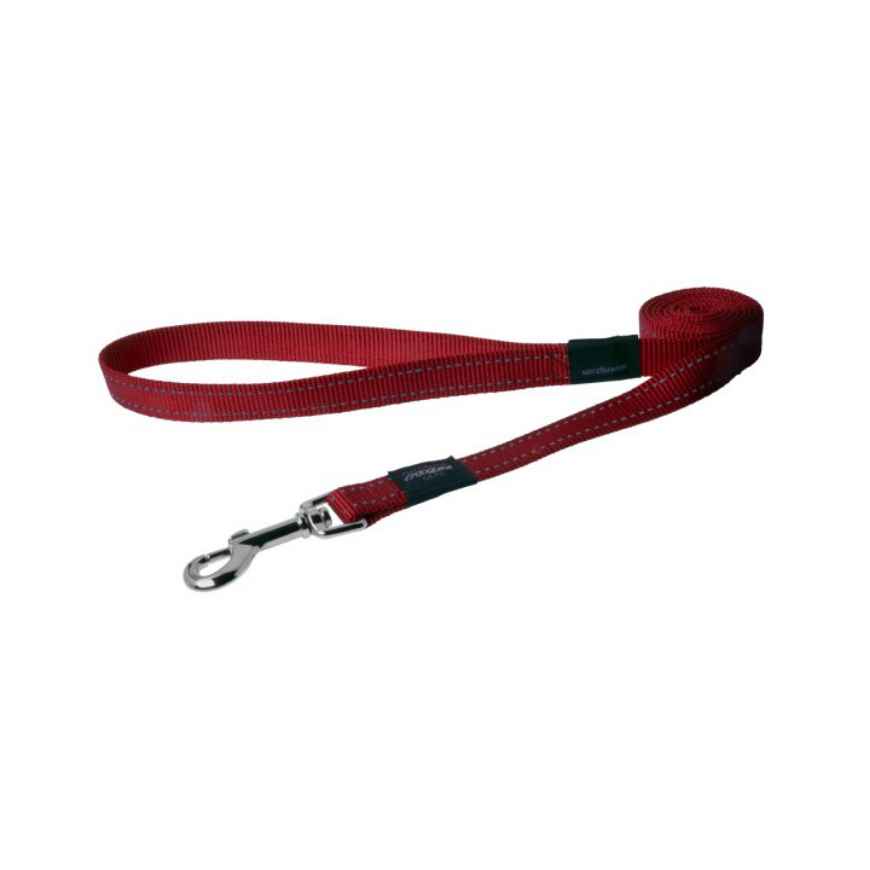 Picture of LEAD CANINE ROGZ UTILITY FANBELT Red - 3/4in x 6ft