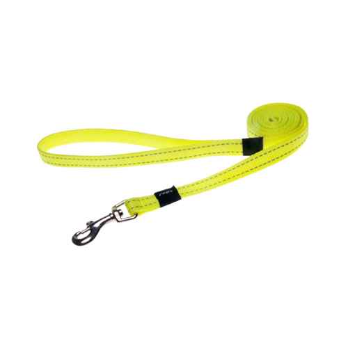 Picture of LEAD CANINE ROGZ UTILITY SNAKE Yellow - 5/8in x 6ft