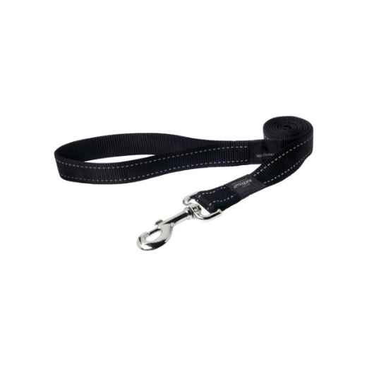 Picture of LEAD CANINE ROGZ UTILITY LUMBERJACK Black - 1in x 6ft