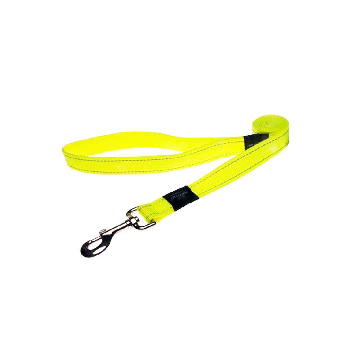 Picture of LEAD CANINE ROGZ UTILITY LUMBERJACK Yellow - 1in x 6ft