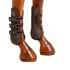 Picture of BACK ON TRACK EQUINE ROYAL TENDON BOOTS BROWN COB SIZE - Pair