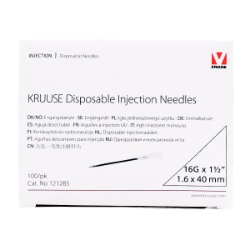 Picture of NEEDLE Kruuse Disposable 16g x 1.5in LL - 100s