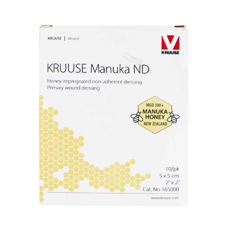 Picture of MANUKA HONEY ND DRESSING Kruuse 2in x 2in (165000) - 10/pk
