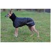 Picture of BACK ON TRACK WHIPPET RUG BLACK LARGE