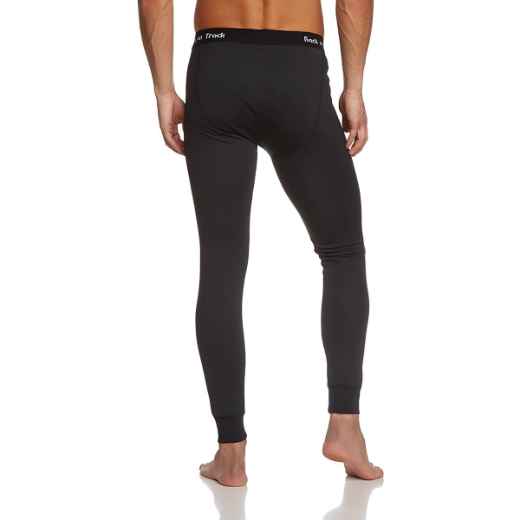 Picture of BACK ON TRACK HUMAN LONG JOHNS MAN Black - Small