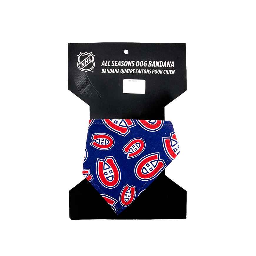 Picture of BANDANA NHL GEAR Montreal Canadians Logo - Small